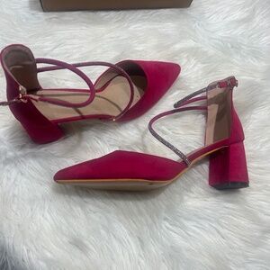 Pink sparkly heels women’s size 11